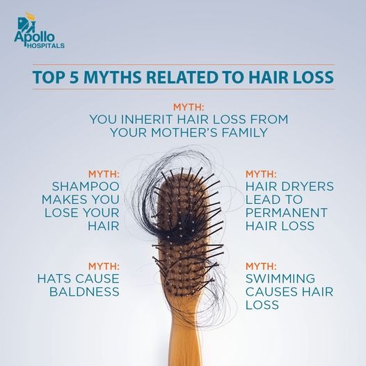 Hair Loss: Myths VS Facts